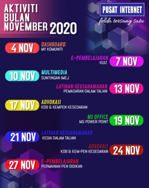 JADUAL AKTIVITI NOV 2020