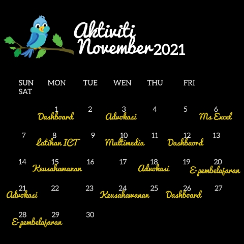 JADUAL AKTIVITI NOV 2021