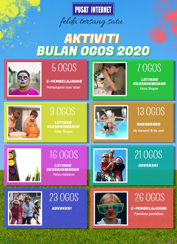 JADUAL AKTIVITI OGOS 2020